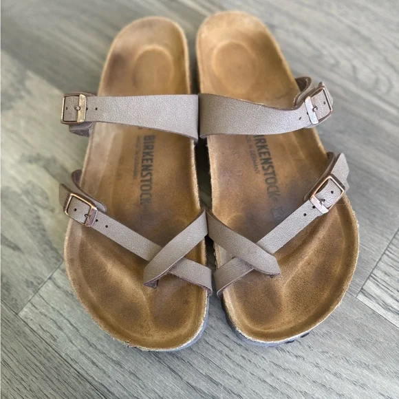 Birkenstocks Mayari Sandals Stone, size 40, good used condition - Picture 3 of 4